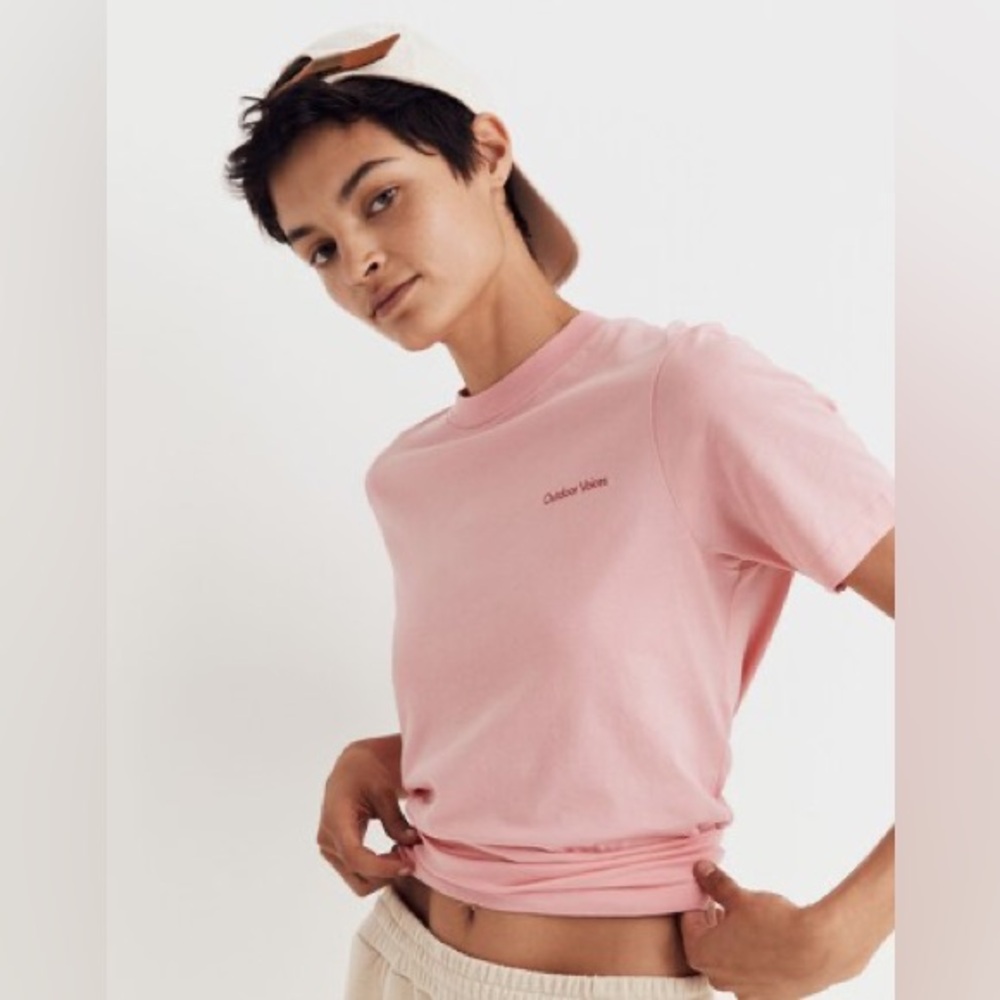 Outdoor Voices Human not Super Human Graphic T-Shirt Large